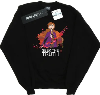 Produktbild von Disney - "Frozen 2 Seek The Truth" Sweatshirt für Herren BI25265 (4XL) (Schwarz)