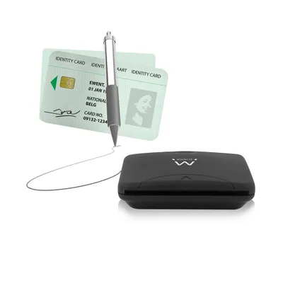 Produktbild von Ewent Kartenleser EW1052 USB 2.0 Schwarz