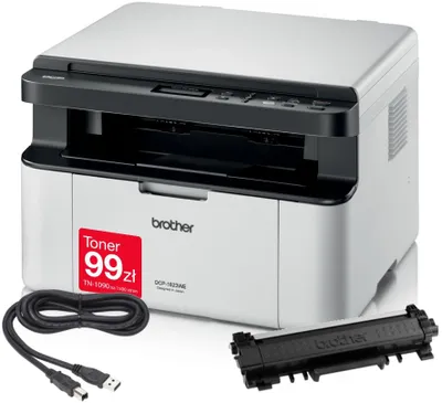 Produktbild von BROTHER DCP-1623WE WLAN-Laser-Multifunktionsdrucker – Scannen/Kopieren/Drucken