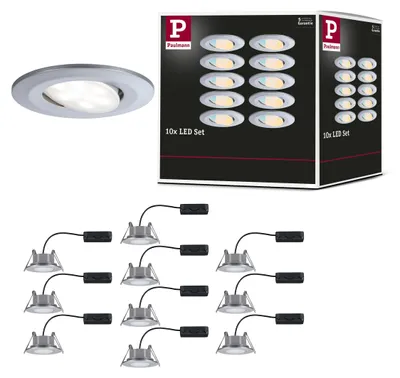 Produktbild von Paulmann LED Einbauleuchte Calla 10er-Set
