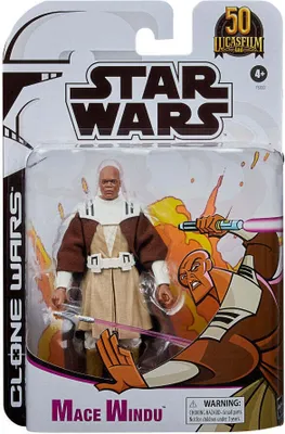 Produktbild von Hasbro Star Wars The Clone Wars Black Series Actionfigur 2022 Mace Windu 15 cm HASF5300