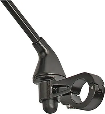 Immagine prodotto di Specchio retrovisore Ergotec M-99LV alluminio/acciaio, 122-78-66 mm, montaggio a destra, nero