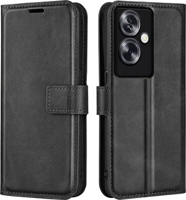 Produktbild von OPPO A79 5G Hülle - Coverup Deluxe Klapphülle - Schwarz