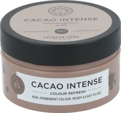 Produktbild von Maria Nila Cacao Intense, 100 ml, Frauen, Schwarz, Braun, Anti-Frizz, Feuchtigkeitsspendend, Nährend, Auffrischend, Glanz, Glättend, Arganöl, Topf