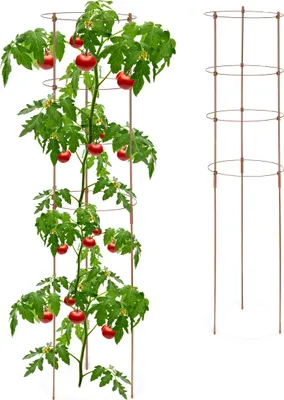 Produktbild von relaxdays Rankhilfe 120 cm 2er Set braun