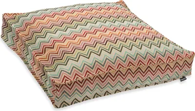 Produktbild von H.O.C.K. Maribel Outdoor Bodenkissen 60x60x10cm col. 1 multi Zick-Zack sun boho