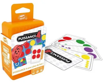 Image de Puissance 4 - jeu de cartes shuffle - cartamundi - 100228034