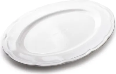 Image de Plat de service en porcelaine Hella Hella 30 x 21 cm, blanc, 1 pièce