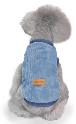 Immagine prodotto di Maglione per cani, colore blu, taglia L