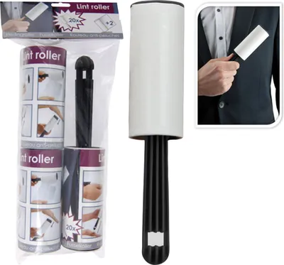 Produktbild von Fusselroller mit 2 Ersatzrollen