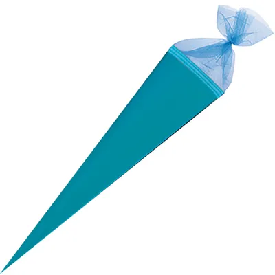 Produktbild von Herlitz Schultüte Basteltüte 70 cm rund, Farbe:hellblau