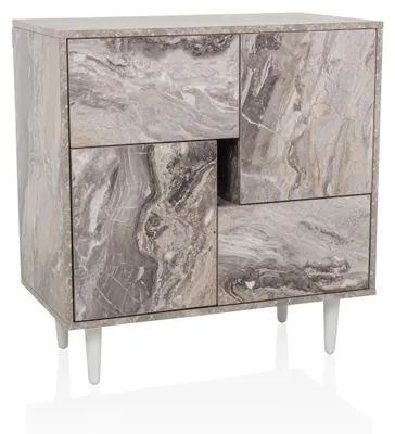 Obrázok produktu pre hjh LIVING Komoda s 2 zásuvkami LYKKJA Príborník 77,0 x 72,0 x 39,5 cm