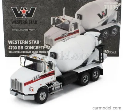 Zdjęcie produktu dla Betoniarka Western Star 4700 SB – skala 1:50 – Diecast Masters