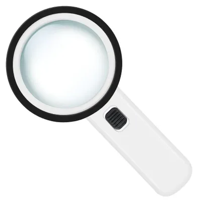 Produktbild von Handheld Lupe mit 18 LED Beleuchtung und 3 Einstellungen
