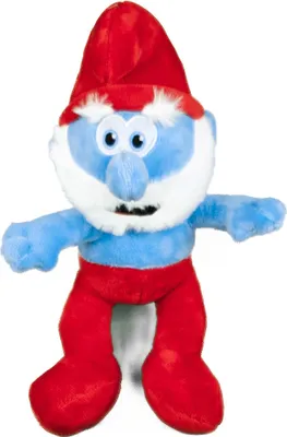 Produktbild von Kuscheltier Papa Schlumpf rot/blau/weiß 20 cm Plüschschlumpf