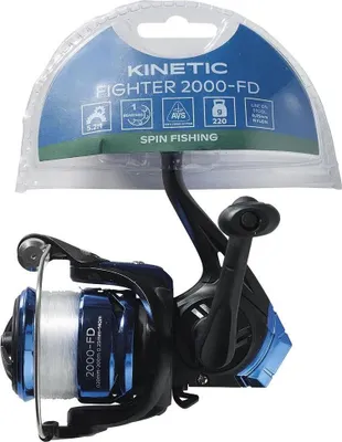 Zdjęcie produktu dla Kołowrotek spinningowy Kinetic Fighter Fd Black 4000 Black 4000