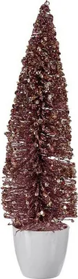 Immagine prodotto di Albero di Natale grande 10 x 38 x 10 cm rosa oro plastica