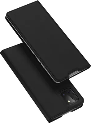 Immagine prodotto di Custodia a libro "Dux Ducis" compatibile con XIAOMI REDMI NOTE 10s cover per telefono cellulare custodia protettiva con funzione di supporto, slot per carte di credito nero