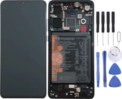 Immagine prodotto di Cornice LCD Huawei per P30 - Ricambio 02352NLL Nero / Black - Batteria nuova