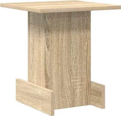 Obrázok produktu pre vidaXL Bočný stolík Sonoma dub 35,5 x 35 x 40 cm Materiál na báze dreva