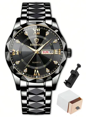 Produktbild von Quarzuhr, Multifunktionsuhr Armbanduhr, Chronograph Herrenuhr