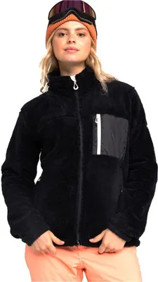 Produktbild von Roxy Alabam Fleece Mit Durchgehendem Reißverschluss Schwarz L Frau Schwarz L