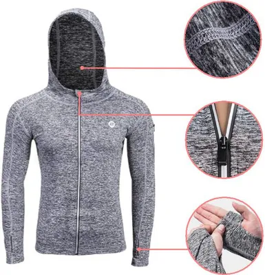 Zdjęcie produktu dla Bluza rowerowa z kapturem ROCKBROS LKW007 S