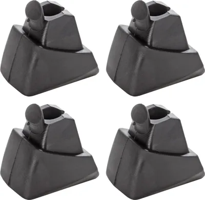 Produktbild von RAVEN Inliner-Bremse Bremsstopper Bremsklotz aus TPR für Inlineskates Total, Team Black - 4 Stück