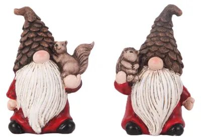 Produktbild von Dekofigur Zwerg Polyresin 24 cm bunt 2-fach sortiert