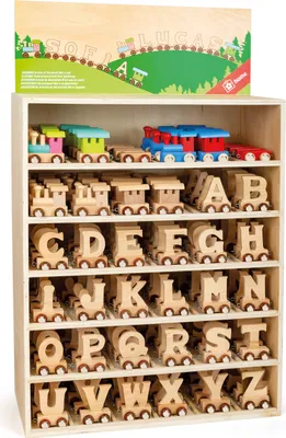 Image de Letter Trein Display Gevuld, 180dlg