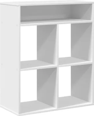 Obrázek produktu pro vidaXL Knihovna bílá 66x31x80 cm Materiál na bázi dřeva