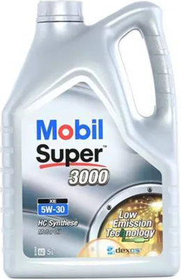 Produktbild von MOBIL Super 3000 XE für 5W-30 5 Liter Motoröl Motorenöl DEXOS 2 229.31 229.51 229.52 WSS-M2C917-A 505 00 505 01 Öl