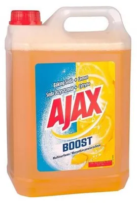 Produktbild von Ajax na podlahy Boost Baking 5 l Soda & Lemon (žltý)