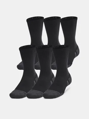 Produktbild von Under Armour Unisex-Socken UA Perf Tech 6er-Pack Crew – schwarz L