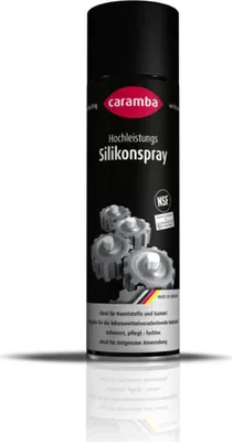 Produktbild von 1x CARAMBA Silikonspray 500ml Dose farblos geruchsarm -30/+200Grad C