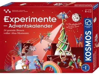 Produktbild von Adventskalender - Die schönsten Experimente zur Weihnachtszeit