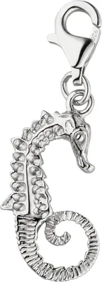 Einhänger-Charm-Seepferdchen-925-Silber-Anhänger