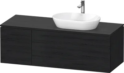 Produktbild von DURAVIT LC4875016160000 Konsolen-WTU wandh L-Cube 550x1400x48