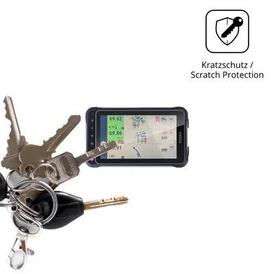 Image de 2x Film de protection d'écran pour Hugerock X72 protecteur clair dipos