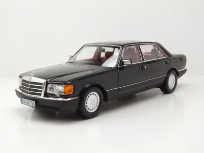 Produktbild von Norev 183788 Mercedes 560 SEL S-Klasse W126 1991 schwarz 1:18