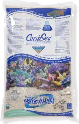 Produktbild von CaribSea Arag-Alive Riff-Sand 9kg - Meeresbakterien