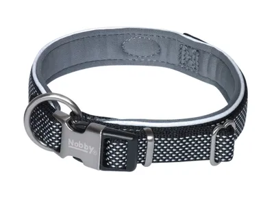 Produktbild von Nobby Halsband Classic Preno Royal schwarz, Verstellmöglichkeit: 54-65 cm