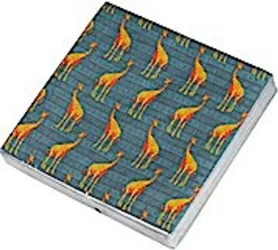 Produktbild von Die Tiere Afrikas Papierservietten Motiv Giraffe