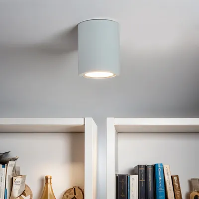 Immagine prodotto di Spot da soffitto bianco E27 Ø9cm piccola lampada da soffitto a superficie corridoio soggiorno