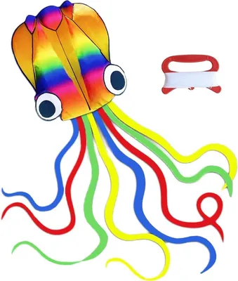 Produktbild von VIKSAUN Oktopus-Drachen - Großes Strand- und Parksommer-Spielzeug