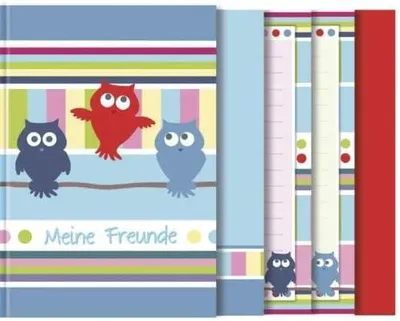 Produktbild von Freundebuch A5 Eulen 4015290415133
