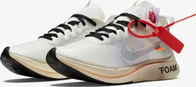 Produktbild von Off-White x Nike Zoom Fly "White Muslin", AJ4588-100, Velikost: 47