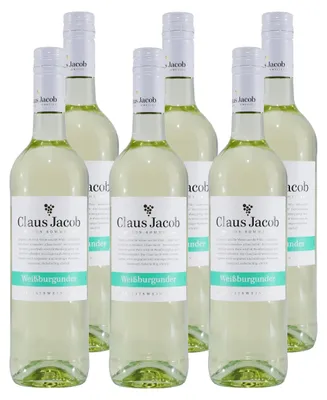 Produktbild von Claus Jacob Weißburgunder QbA -trocken- (6 x 0,75L)