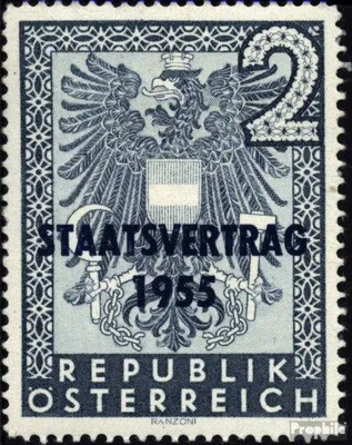 Produktbild von Briefmarken Österreich 1955 Mi 1017 (kompl.Ausg.) postfrisch Staatsvertrag