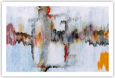 Produktbild von Poster - Poster ohne Rahmen - Abstraktion modern - 91,5x61 cm - Wand Bild - Wanddeko - Wandbilder - Kunstposter - Wandposter - Bilder - Kunstdruck - Wanddekoration - Wandbild - P2XAA91x61-3676